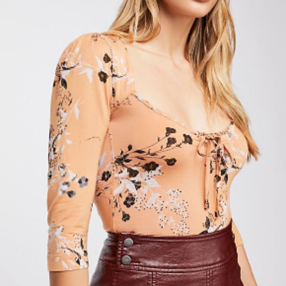 Free People Tied And True Top M